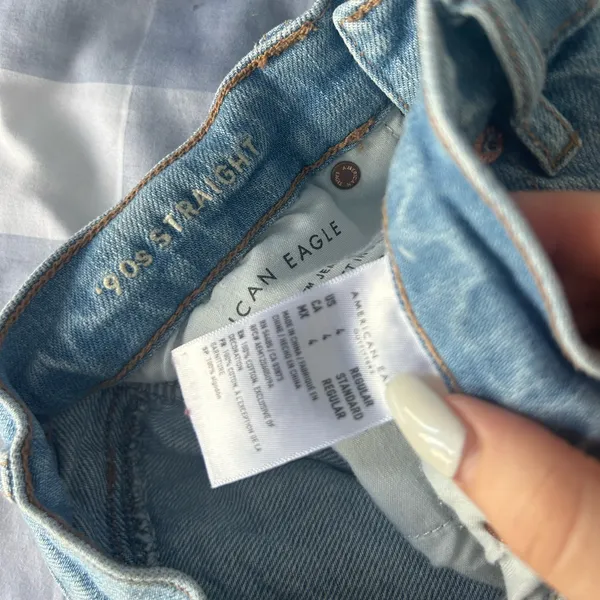 American eagle 90s straight jeans - Image 2