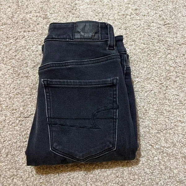 Black AE jeggings - Image 2