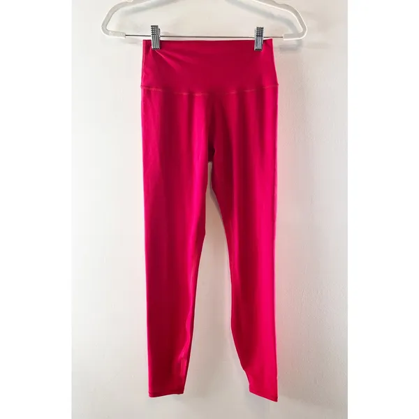 Alo High Waist Airlift Leggings Pink XS - Image 2