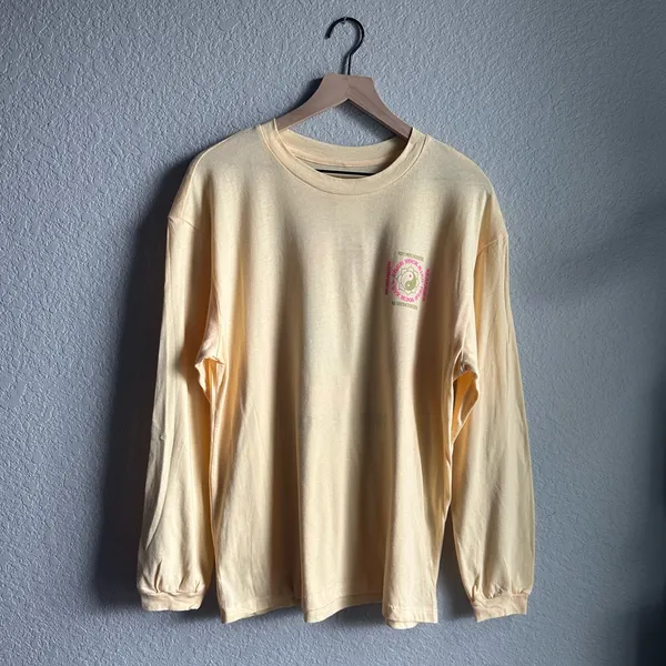 💛🆕Billabong Free Your Mind Yellow Long Sleeve Tee ✨NWT✨ - Image 2