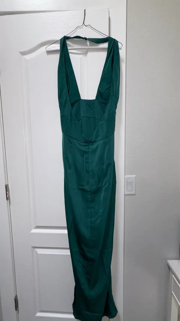 Beginning Boutique Higher Love Formal Dress - Peacock Maxi Dress - Image 2