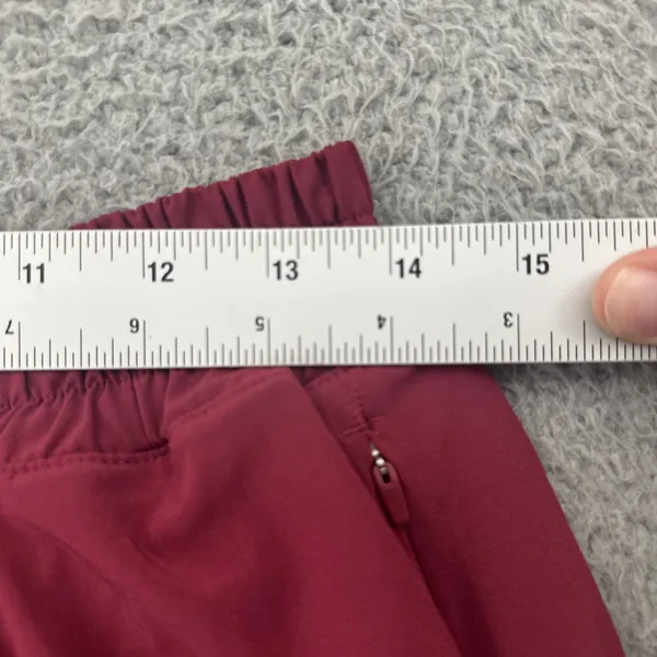 Lululemon Hotty Hot Shorts Low Rise 2.5" Pomegranate Pink Athletic Women's 10 - Image 6