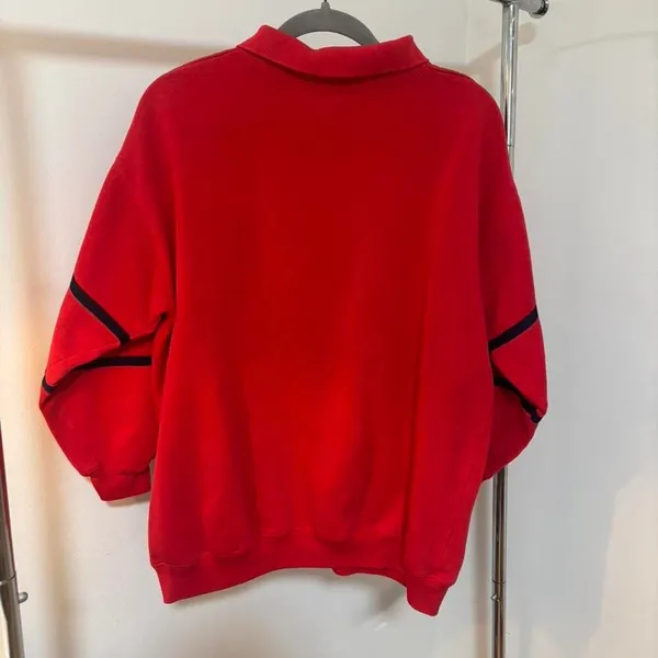 Pacer red striped sweatshirt size Size M - Image 3