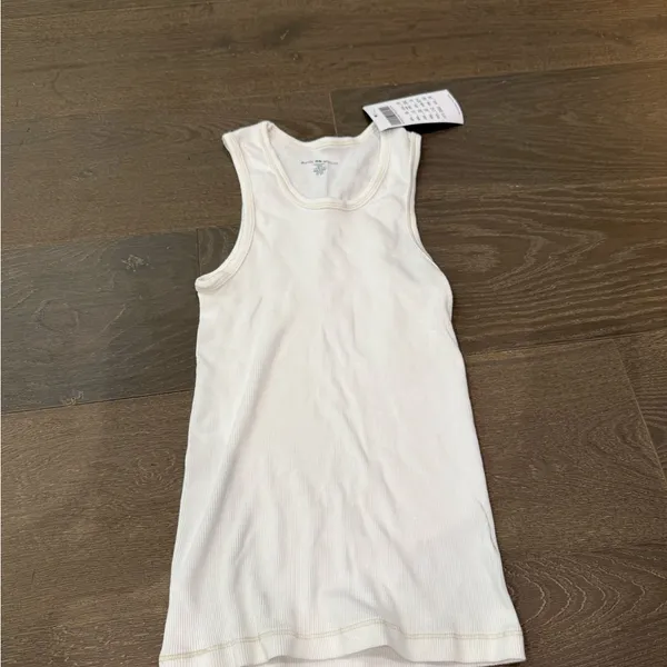 NWT white brandy melville tank top - Image 2