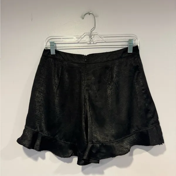 NWT black‎ Altar’d State satin skort - Image 5
