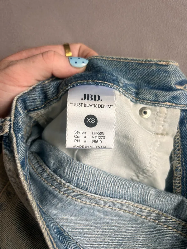 Jean shorts Blue Size XS - Image 3
