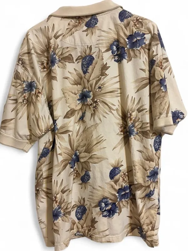 Kaylua Bay Resort Wear Men's Tropical Hawaiian~Aloha Polo Shirt SZ XL - Image 2