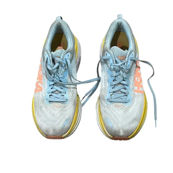 Hoka One One Bondi 8 Women's Running Sneakers Multicolor Size 12b - Image 12
