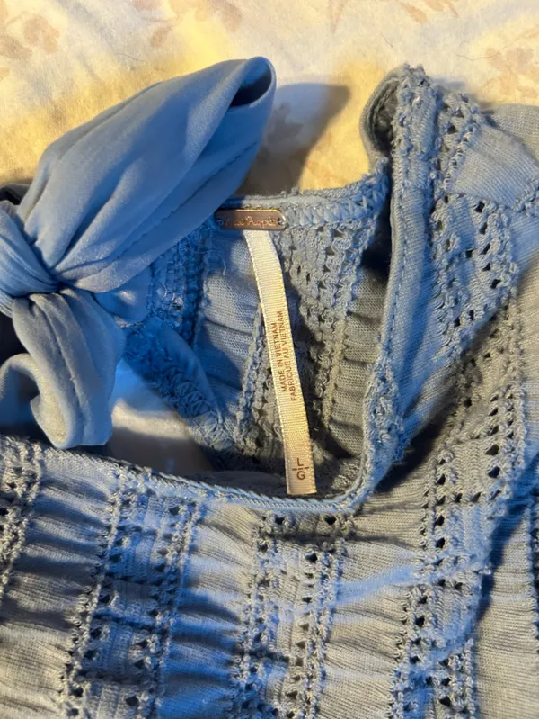 Free People Star Struck Tie-Back Tee - Image 6