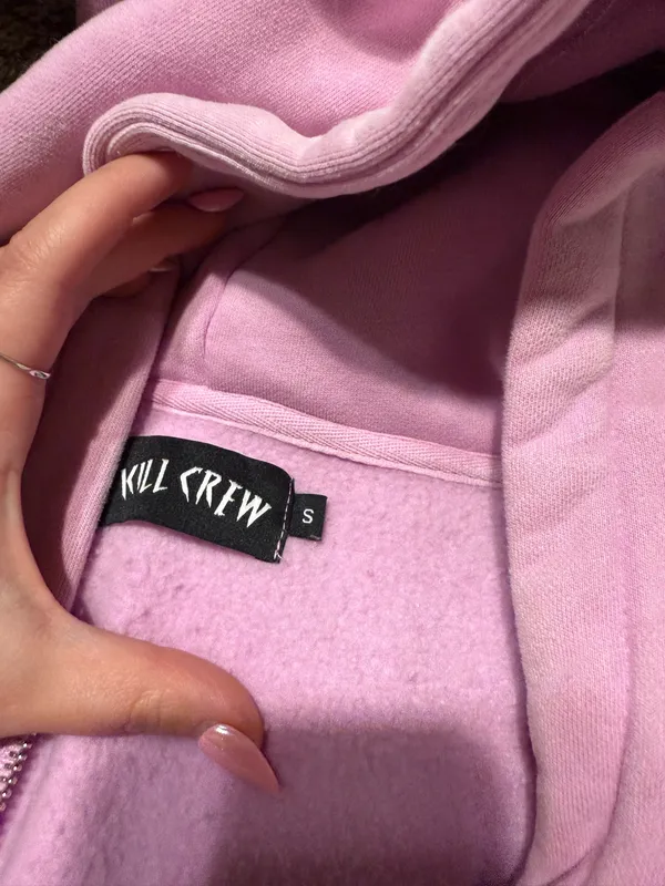 Kill crew hoodie Pink - Image 4