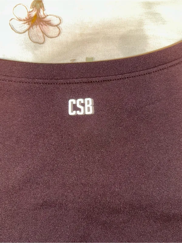 CSB Form Lite Long Sleeve Top Brown Size XL - Image 6