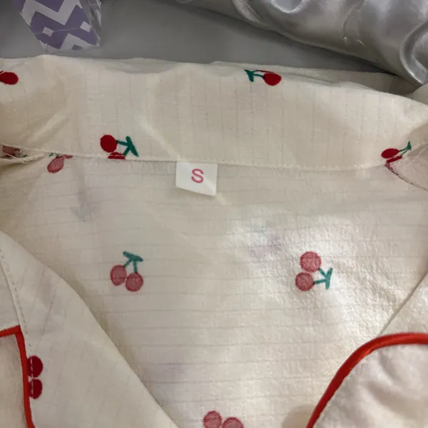 Cherry Pajama Set Shein - Image 2