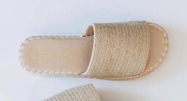 Strap Wedge Sandals Tan Size 6 - Image 2