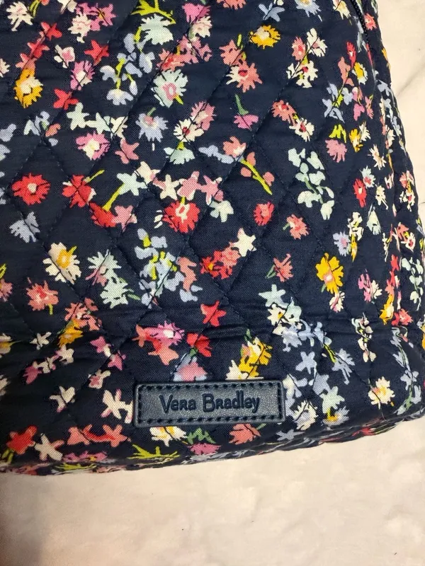 Vera Bradley Essential Sling Backpack in Scattered Wildflowers Pattern - Image 2