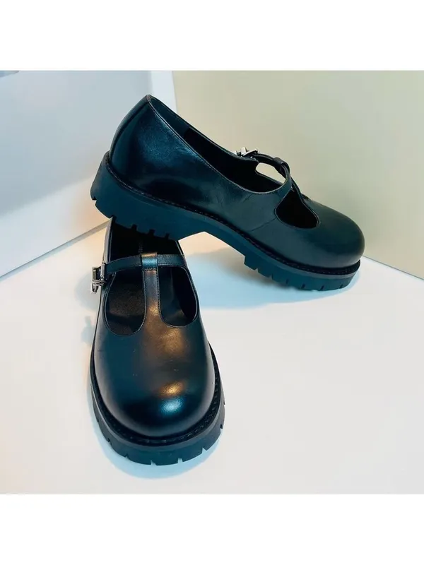 Michael Kors Women's Darrington Mary Jane Leather Shoes Black Sz 8.5 - Image 3