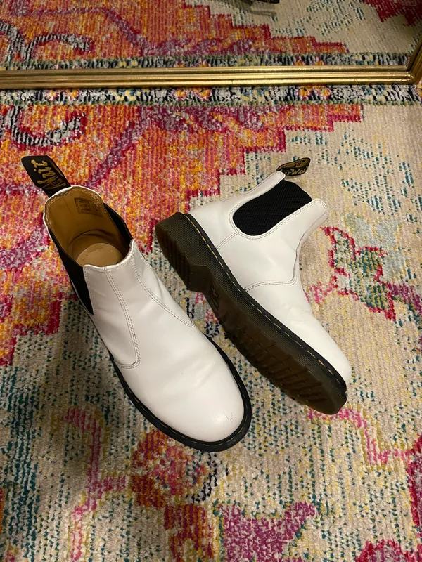 Dr. Martens White Boots - Image 2