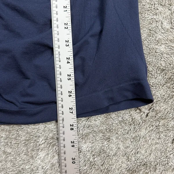 Victorias Secret Seamless Tee Women's L/XL Navy - Image 4