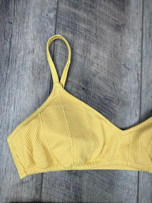 Aerie Yellow Ribbed Bikini Set - Image 5