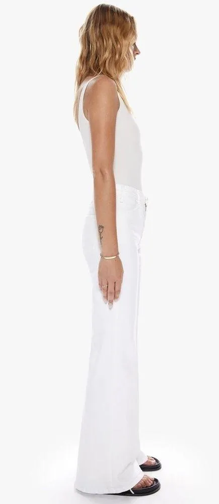 MOTHER The Hustler Roller Skimp White Jeans, Size 27 New w/Tag SOLD OUT - Image 6