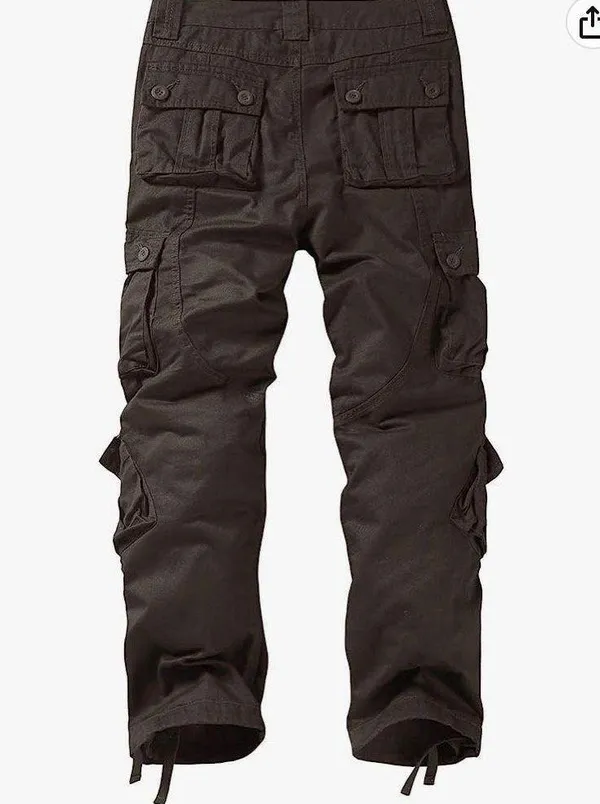 Grey cargo pants Size 27 - Image 2