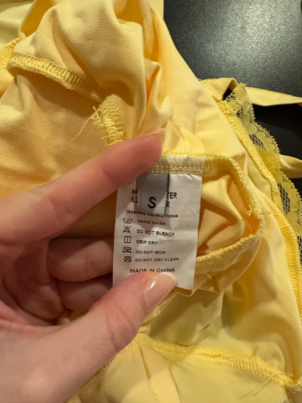 Shein Yellow Bodycon Dress - Image 3