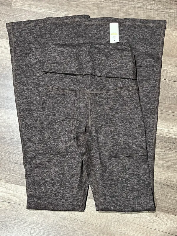Aerie SMALL SHORT OFFLINE By The Hugger High Waisted Foldover Flare Legging BNWTS - Image 3