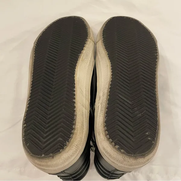 Golden Goose Women's Slide Black with Studs size 41, US 11‎ with Swarovski Laces - Image 9