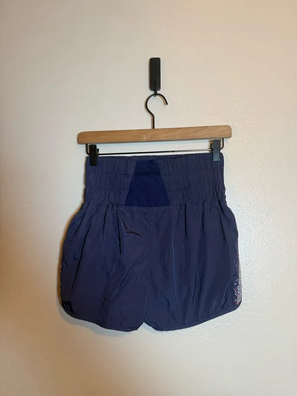 Free People Movement‎ Way Home Shorts Navy Embroidered - Image 2
