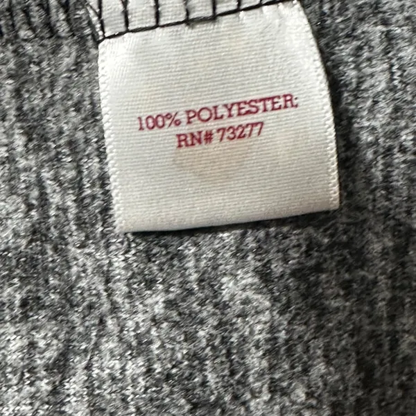 SO Women's XL Black Gray Pullover 1/4 Zip‎ Long Sleeve Fleece Top - Image 5