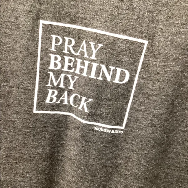 Southern Bliss inspirational T-shirt. Charcoal gray. XL - Image 4