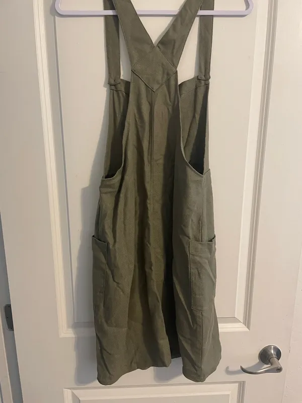 Bohme olive overall dress  - Image 2