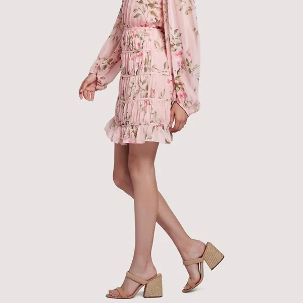Lost + Wander Sunset Fleurs Mini Dress - Image 4