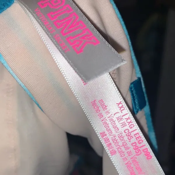 PINK Victoria’s Secret strapless tie dye wireless bra - Image 2