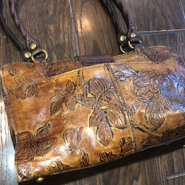 Patricia Nash tooled leather handbag - Image 5