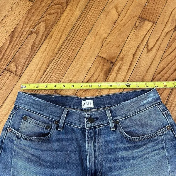 Able The Seam Raw Hem Jean Size‎ 29 Blue - Image 9