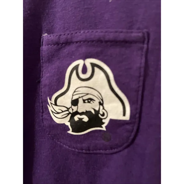 East Carolina University ECU Pirates Womens Juniors Short Sleeve T-Shirt Size S - Image 5