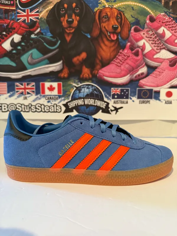 Adidas Gazelle J size 6.5W/5.5M - Image 4