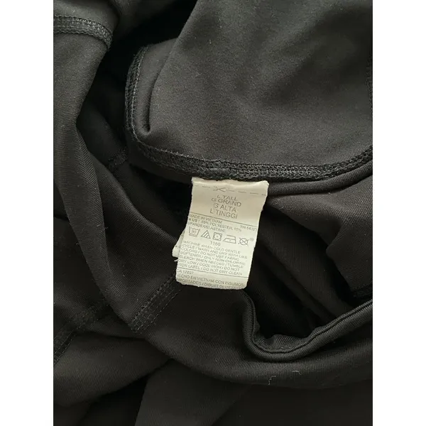 Old Navy Active Elevate Leggings Large Tall Good Black High Waisted Pockets - Image 5