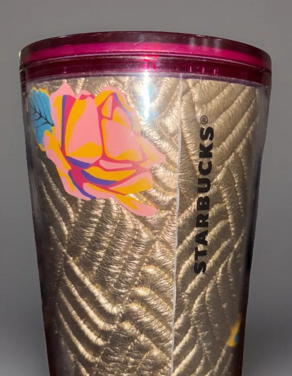 Starbucks 24 OZ Rose Print 2020 Limited Edition - Image 4