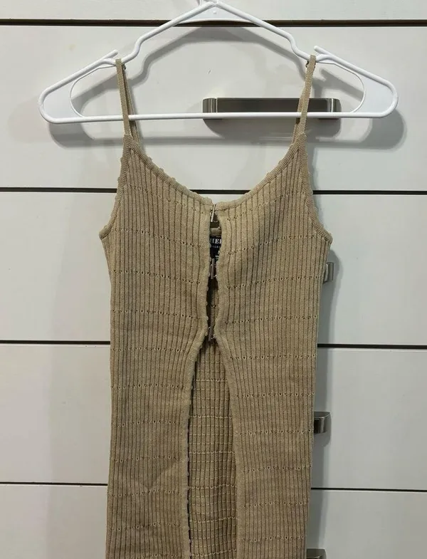 Hera Collection Tan Tank & Pants Set NWT - Image 2