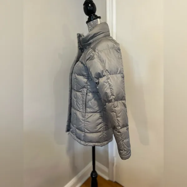 THE NORTH FACE Women’s Sz: XS Puffer Jacket Silver Goose Down Fill Quilted. - Image 4