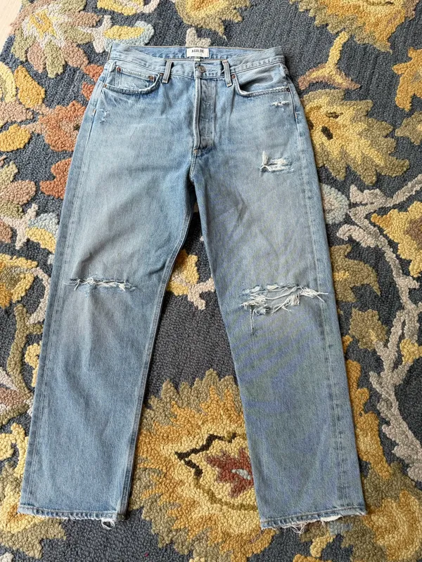 Agolde 90s Jean Midrise Loose Fit Coastal Preppy - Image 2