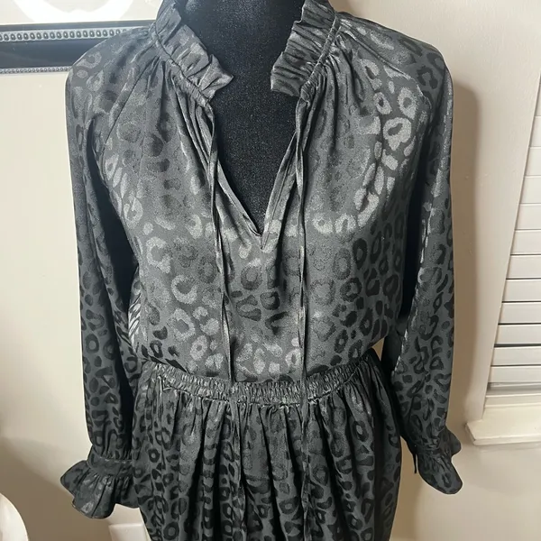 SEN DRESS Black‎ XS cheetah print - Image 12