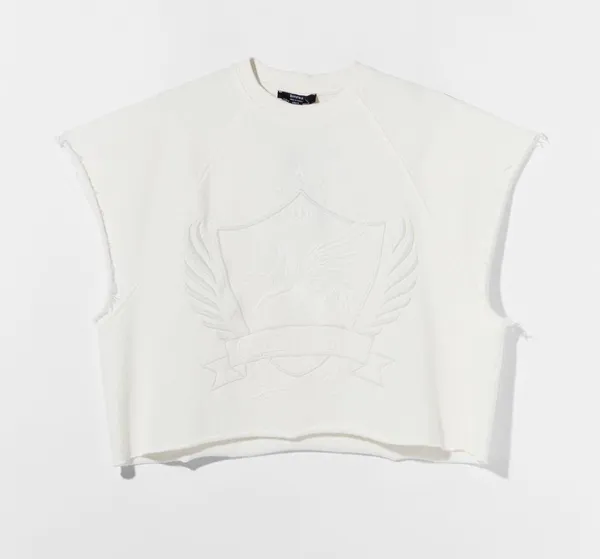 Bershka New With Tags White Top Shirt Blouse - Image 2