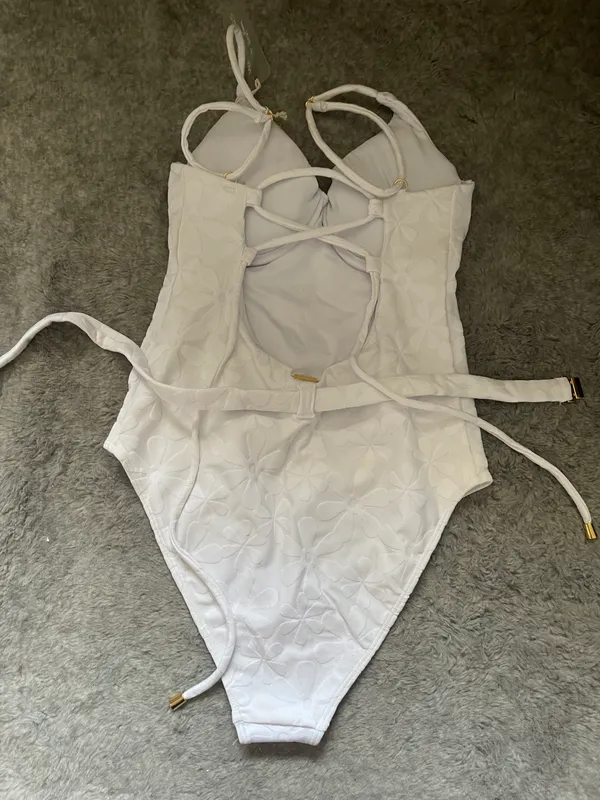 Kenny Flowers THE SANTORINI - WHITE FLORAL JACQUARD UNDERWIRE Watercolors by - Image 6