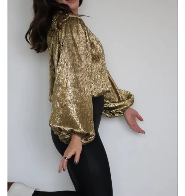 Pants store gold Top - Image 5