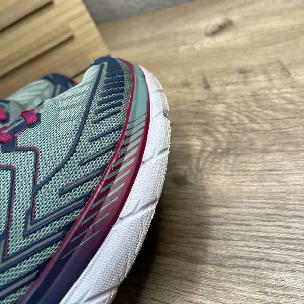 Hoka Clifton 4 Aquifer Vintage Indigo Running Shoes - Image 9