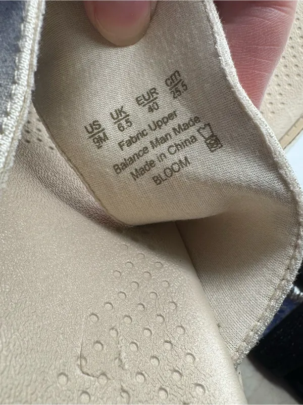 Bzees for LifeStride Women's Bloom Wedge Sandal Cream Beige‎ Size 9 summer - Image 5