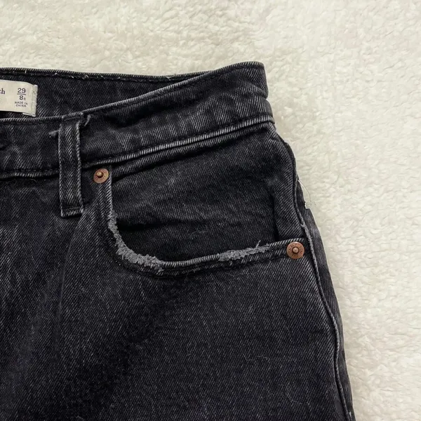 Abercrombie-fitch Women's Black Jeans - Image 7