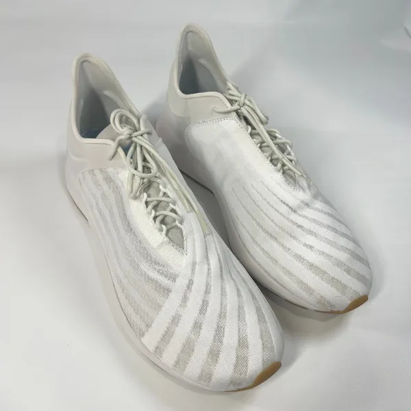 Saysh One Women's‎ Sneakers White Knit Running Shoes Size 11 Designed by Women - Image 2